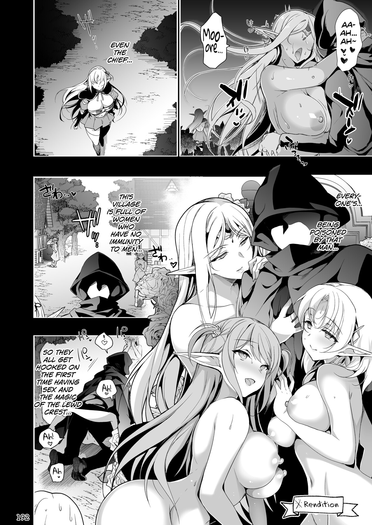 Hentai Manga Comic-A Book About Putting a Lewd Seal On an Elf Girl LEVEL:4-Read-15